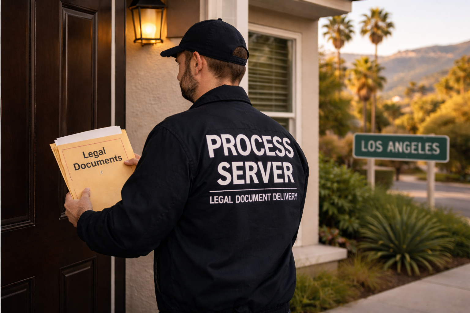 same-day vs standard process serving in Los Angeles